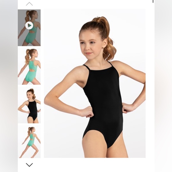 Mesh Racerback Leotard
Black size 1C NWOT - Picture 4 of 6